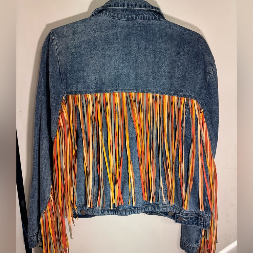 Fringe denim jacket - Picture 3 of 7